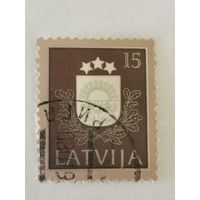 Стандартный выпуск - дополнительный малый герб Латвии