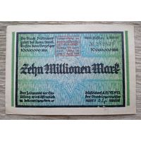 Werty71 Германия 10 миллионов 10000000 марок 1923 Дюссельдорф банкнота гроссгельд