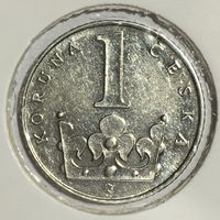 Чехия 1 крона, 1993 (холдер)