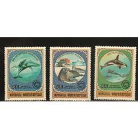 Монголия-1980(Мих.1337-1342) , **  , Морская  Фауна ,