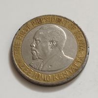 Кения 10 шиллингов 2010г.