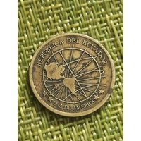 Эквадор. 1 сентаво. 2000 г.