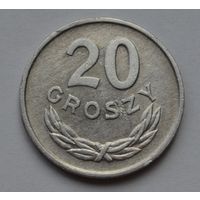 Польша, 20 грошей 1966 г.