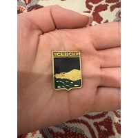 Севск ЗНАЧОК С РУБЛЯ