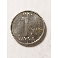 Бельгия 1 франк 1997