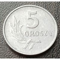 Польша 5 грошей, 1972    ( 1-7-2 )