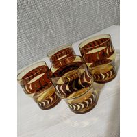 Стаканы чешское стекло