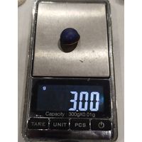 Старинная серебряная пуговка с камнем,с рубля