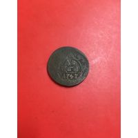 Деньга 1747 года с 1 рубля
