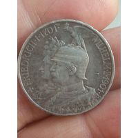 2 марки Германия 1901 год