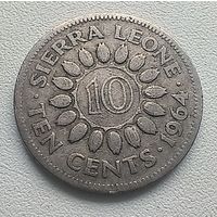 Сьерра-Леоне 10 Центов, 1964  5-12-4