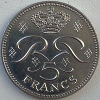 Монако 5 франков 1971 г.