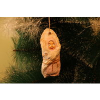 Ёлочная игрушка папье-маше, "Ребёнок в конверте".
