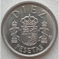 Испания 10 песет 1983 г.