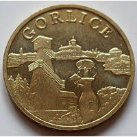 Польша 2 злотых 2010 год "Города Польши - Горлице"