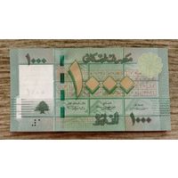 Werty71 Ливан 1000 Ливров 2012 UNC банкнота