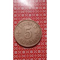 Исландия 5 эйре 1942