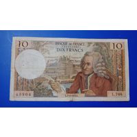 Франция 10 франков 1972