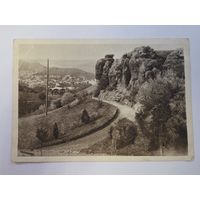 Красные камни. Кисловодск. Чистая. Почтовая карточка 1920е - 1930е годы.Общий вид.