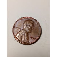 1 цент  США 1970 D год