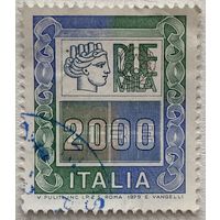 Марка Италии 1979 г. Стандарт. 2000 лир
