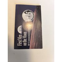 1994 Marshall islands 5 dollars First men on the moon