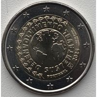 Португалия 2 евро 2025 г. Устойчивое развитие