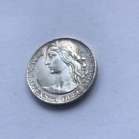 Памятная медаль Соколиная охота 1948 Чехословакия Серебро 500