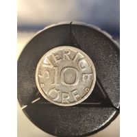 Швеция 10 эре 1987