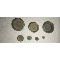 Гирьки разновес золотники царские клейма