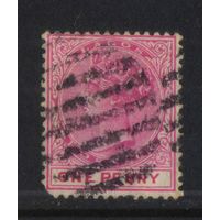 GB Колонии Лагос 1884 V Стандарт #13