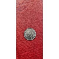 Сингапур 10 цент 2007