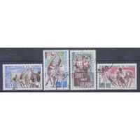 [1830] Конго 1966. Спорт. Гашеные марки.
