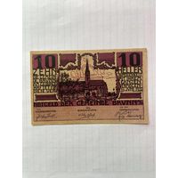 10 геллеров (нотгельды) Австрия-1402