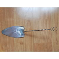 Лопатка для торта СССР. серебро 916 проба.