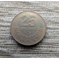 Werty71 Коста Рика 25 колонов 2007