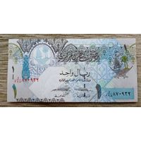 Werty71 Катар 1 риал 2008 UNC банкнота