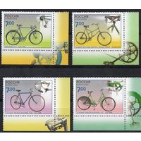 Россия 2008. Велосипеды. 4 марки 1286-89