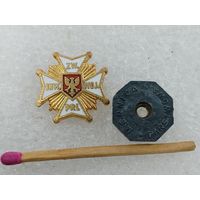 Знак-фрачник ПНР. Польская Республиканская ассоциация инвалидов. тяжёлый, винт