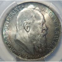 3 марки 1911 Бавария MS-65 PCGS