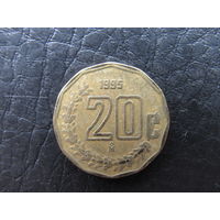 Мексика. 20 центаво. 1995. С 20 копеек. Распродажа коллекции. Смотрите другие лоты.