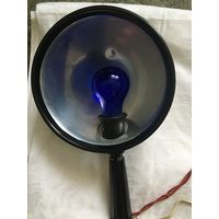 Рефлектор  Минина. Синяя лампа.