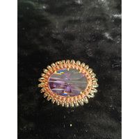 Брошь леденец в отличном состоянии