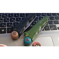 Нож лиса.  Два  СКЛАДНЫХ ножика из СССР - ОДНИМ ЛОТОМ.