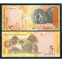Венесуэла 5 боливар 2011 год, UNC