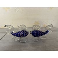 Статуэтки рыбки .Нёман СССР.Пара с рубля.