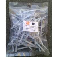 Хомут дюбельный ХД 7х150 серый (уп. 50шт)