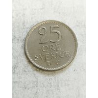 Швеция 25 оре 1963