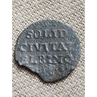 Распродажа - Солид шеляг 1763 года Август III, Эльблонг, Польша, R2 Копицкий 7168, РЕДКИЙ!