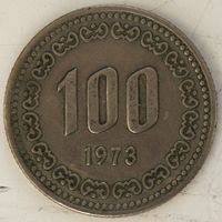 Южная Корея 100 вон 1973 год